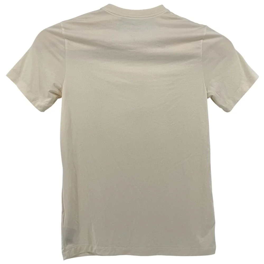 Nike Penn State Nittany Lions Dri-FIT T-Shirt Mens Small Cream Graphic Tee‎ PSU